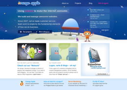 50個藍色風(fēng)格的網(wǎng)頁設(shè)計 激發(fā)你的網(wǎng)站設(shè)計靈感